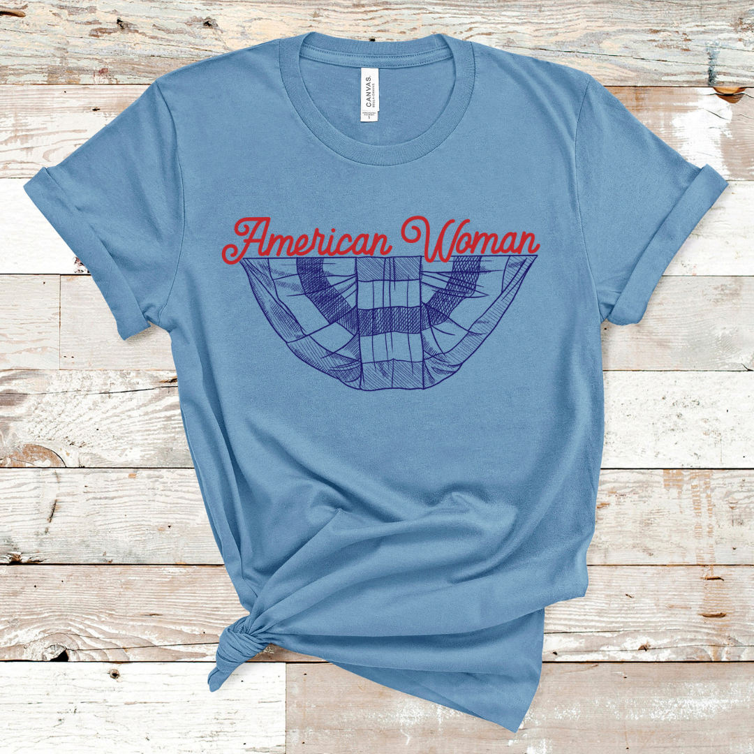 American Woman 4th of July Graphic Tee