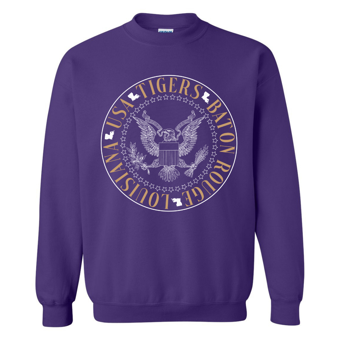 Tigers LSU Sweatshirts- TEN design choices!