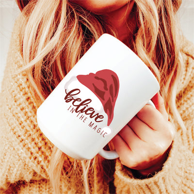 Believe in the Magic Christmas Coffee Mug