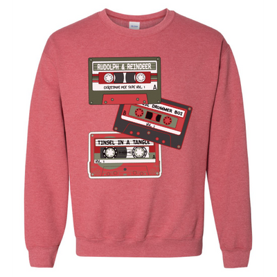 Christmas Mix Tapes Graphic Sweatshirt
