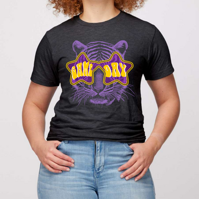 Game Day Shades LSU Tigers Tshirt
