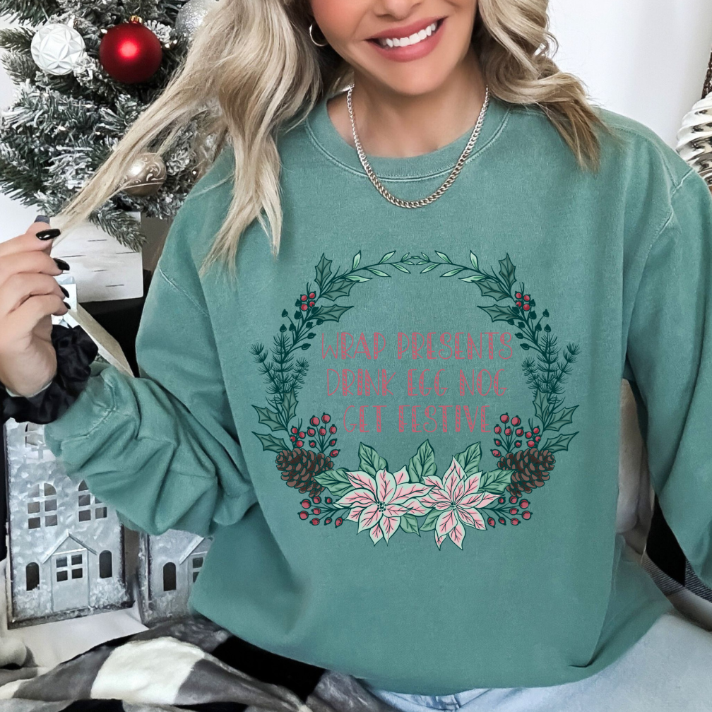 Get Festive Christmas Sweatshirt