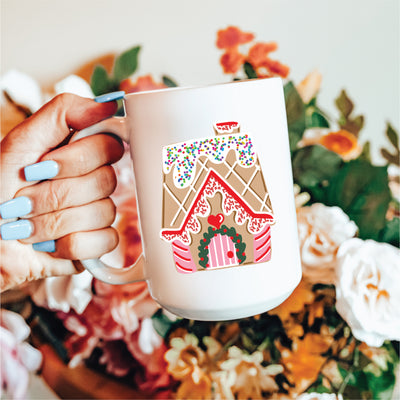 Gingerbread House Christmas Coffee Mug