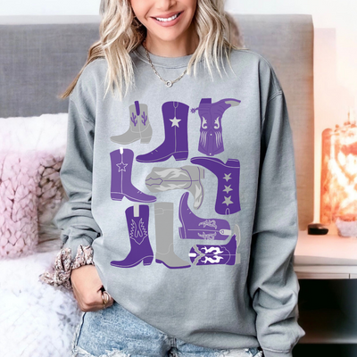 Kansas State Boot Collage Sweatshirt