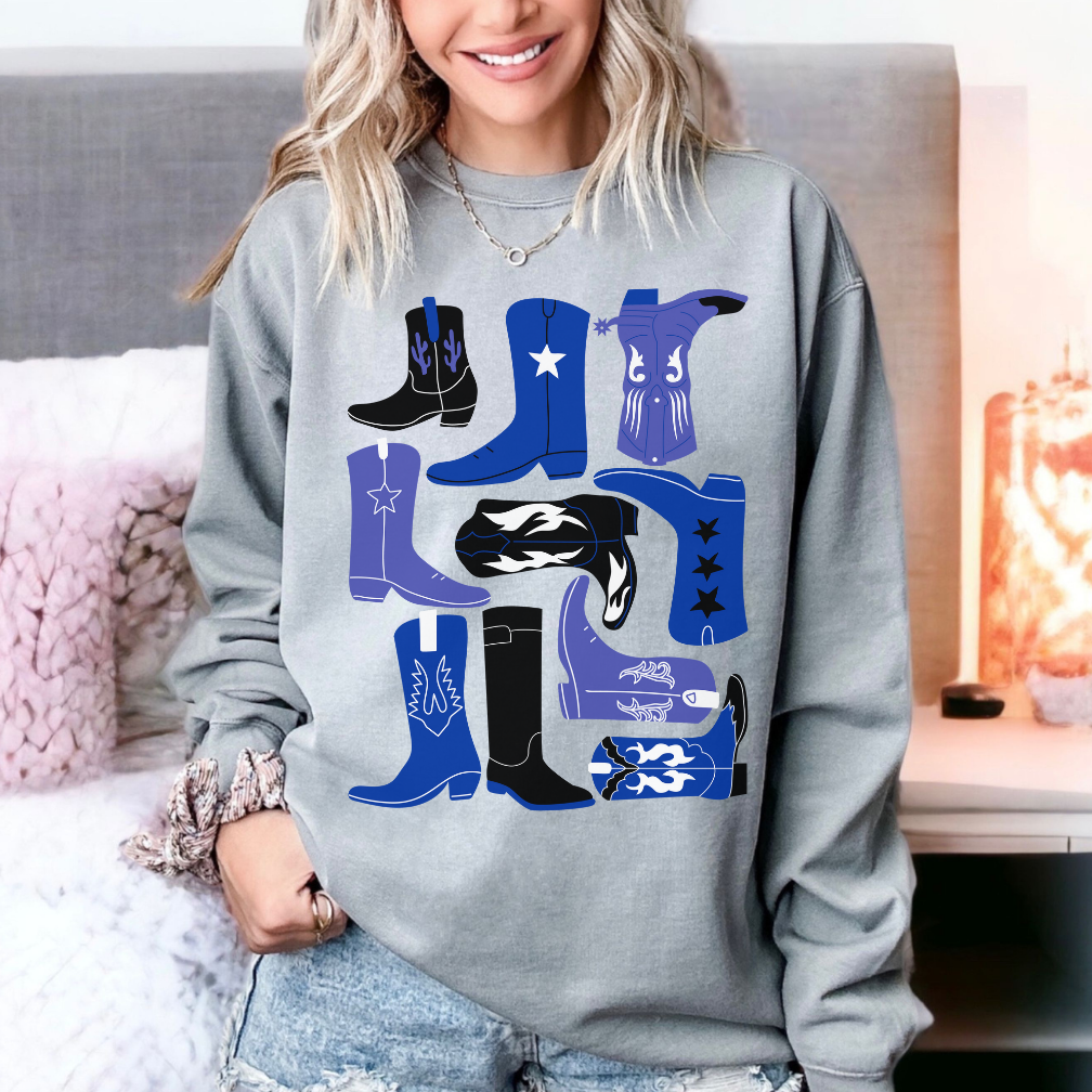 Kentucky Wildcats Boot Collage Sweatshirt
