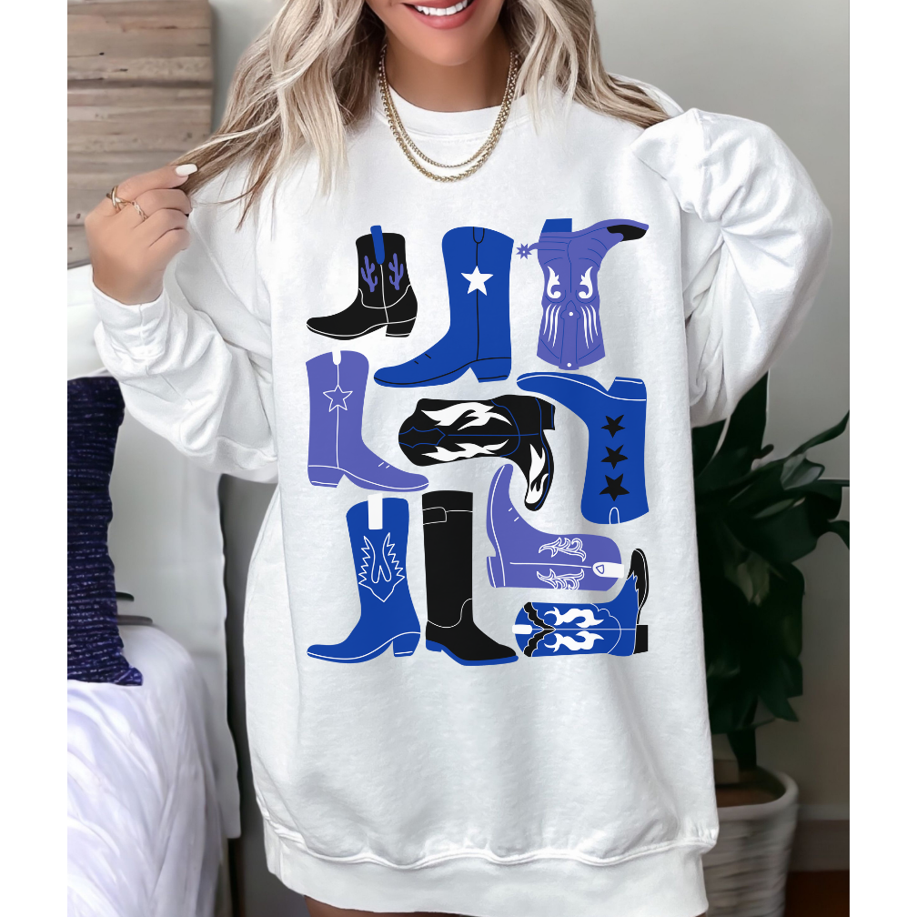 Kentucky Wildcats Boot Collage Sweatshirt