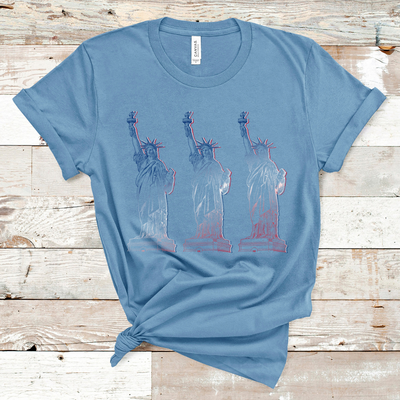 Ladies Of Liberty 4th of July Graphic Tee