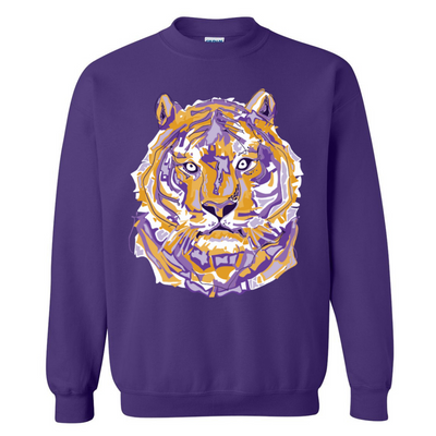 Tigers LSU Sweatshirts- TEN design choices!
