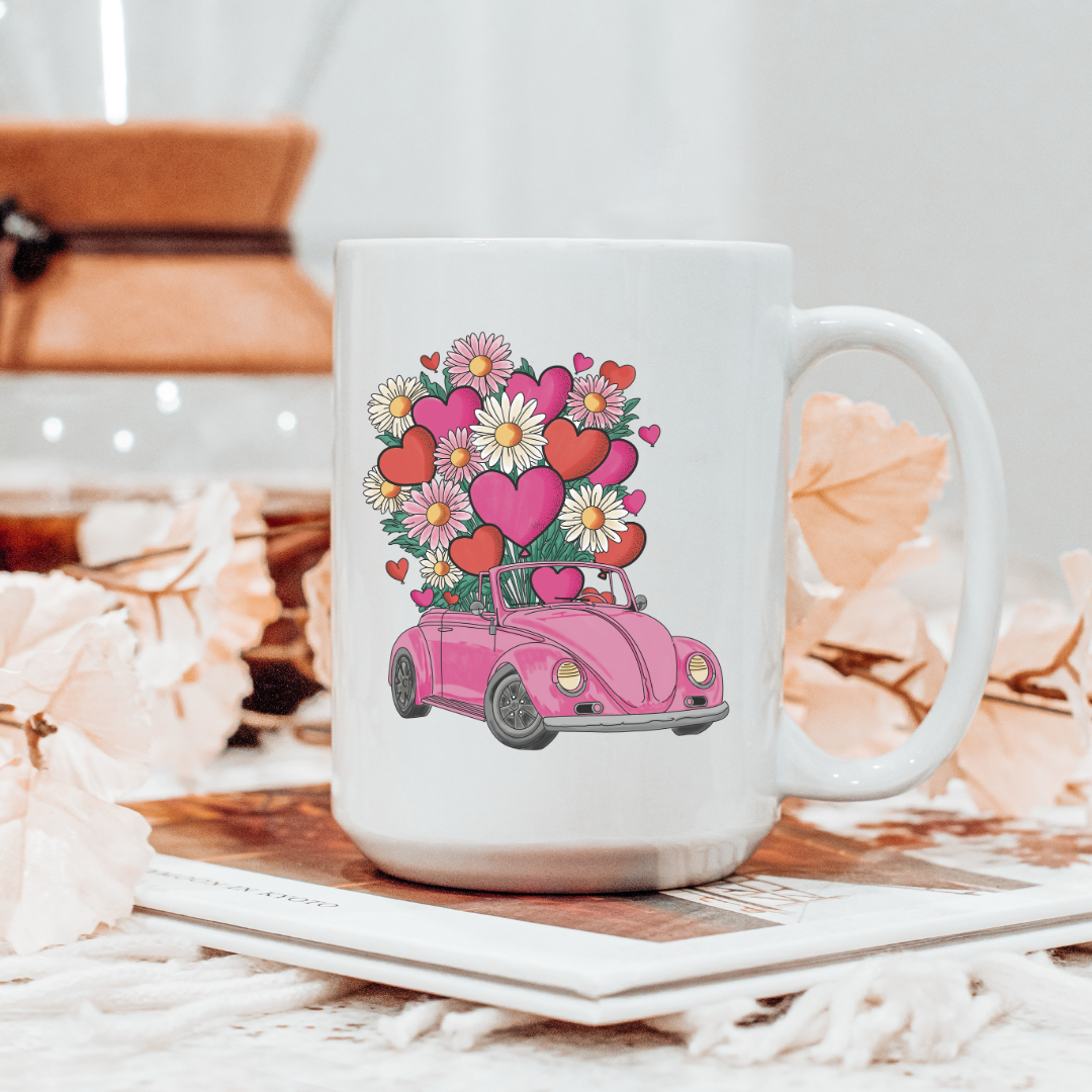 Love Bug Valentines Day Coffee mug