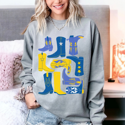 McNeese Cowboys Boot Collage Sweatshirt