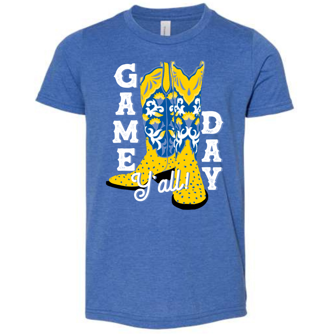 McNeese It's Game Day Y'all Graphic Tshirt