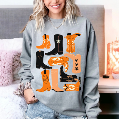 Oklahoma State Cowboys Boot Collage Sweatshirt