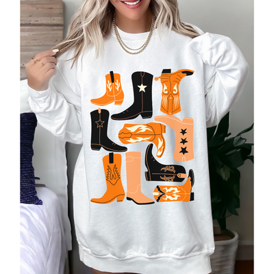 Oklahoma State Cowboys Boot Collage Sweatshirt