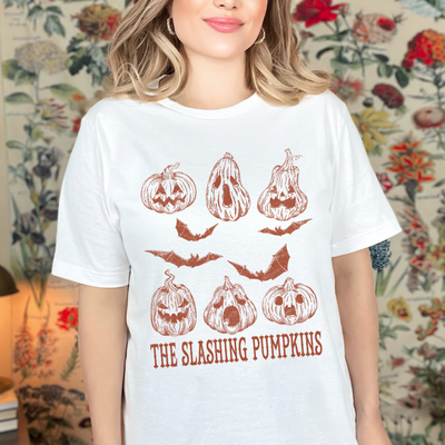 The Slashing Pumpkins Fall Halloween Graphic Tee
