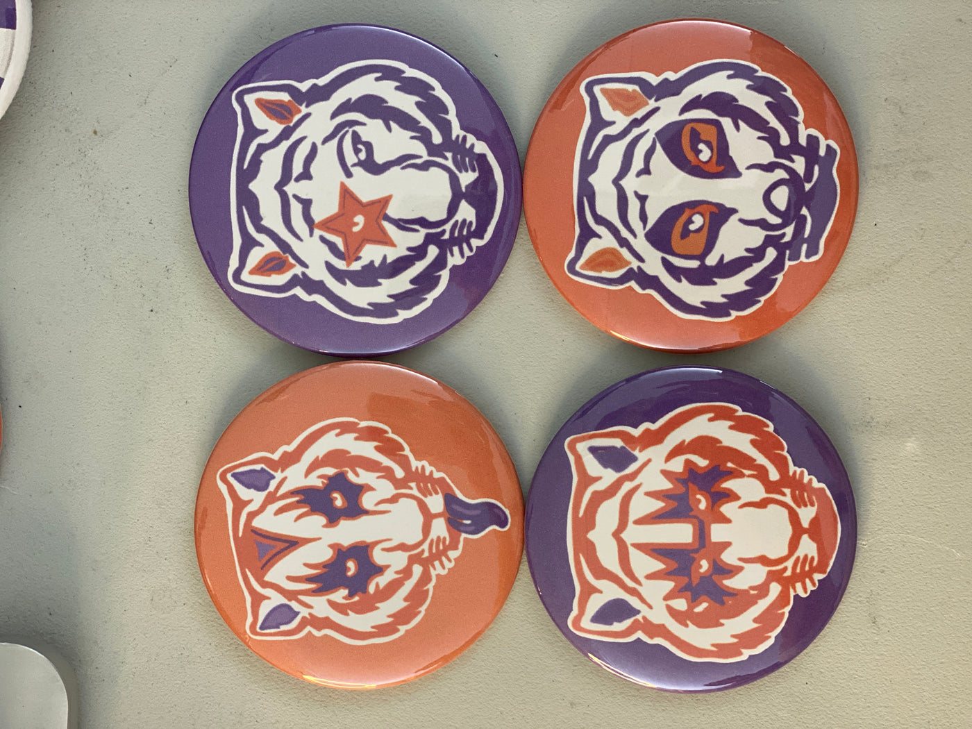 Game Day Buttons - Custom Available