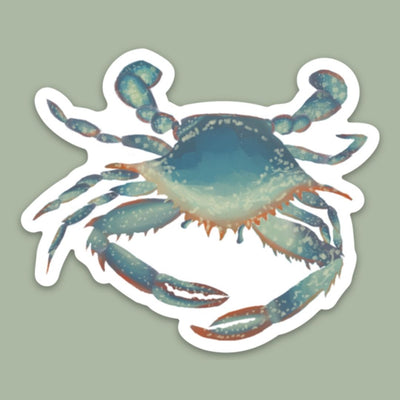 Louisiana Blue Crab Sticker