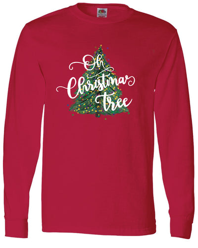 Oh Christmas Tree Long Sleeve Graphic Tee