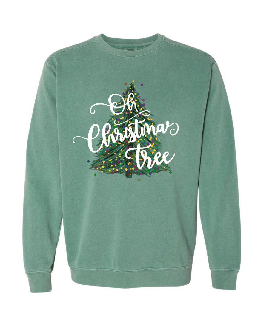 Oh Christmas Tree Graphic Sweatshirt