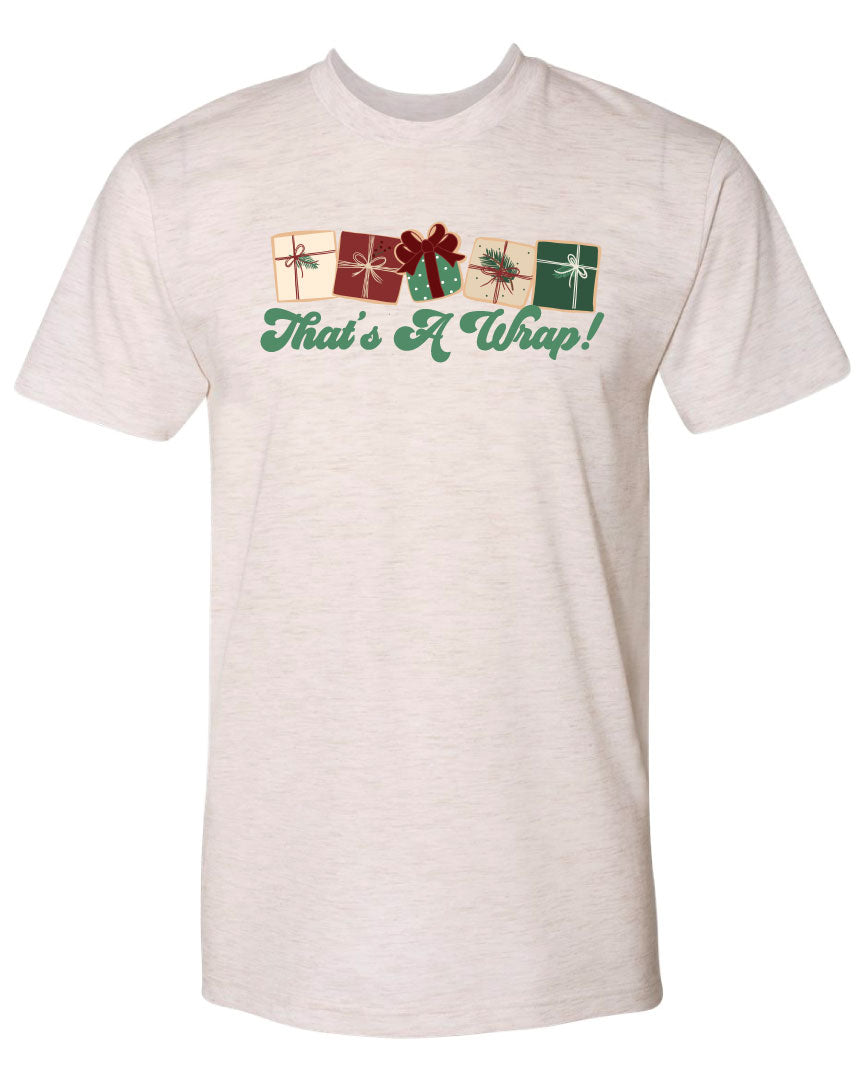 That's A Wrap Graphic Christmas Tee