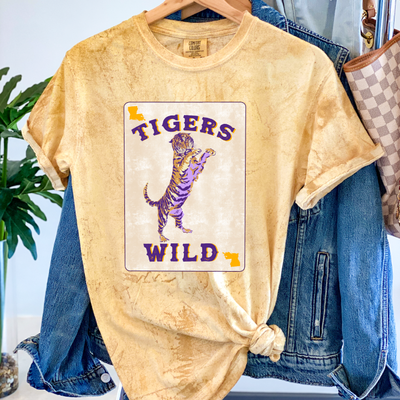 Tigers Wild LSU Graphic Tee