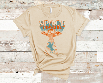 Space Cowgirl Western Graphic Tee
