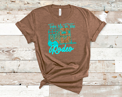 Take Me To The Rodeo Western Graphic Tee