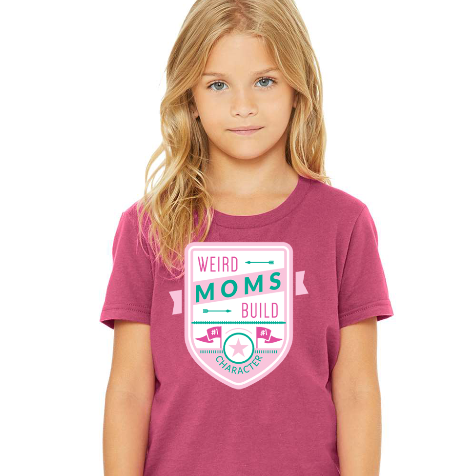 Weird Moms Build Character Tee YOUTH